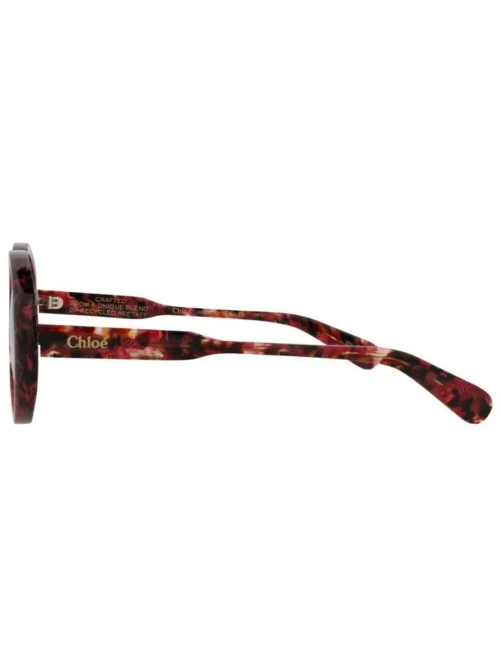New Chloé Womens Round/Oval Havana Havana Grey Fashion Designer Sunglasses